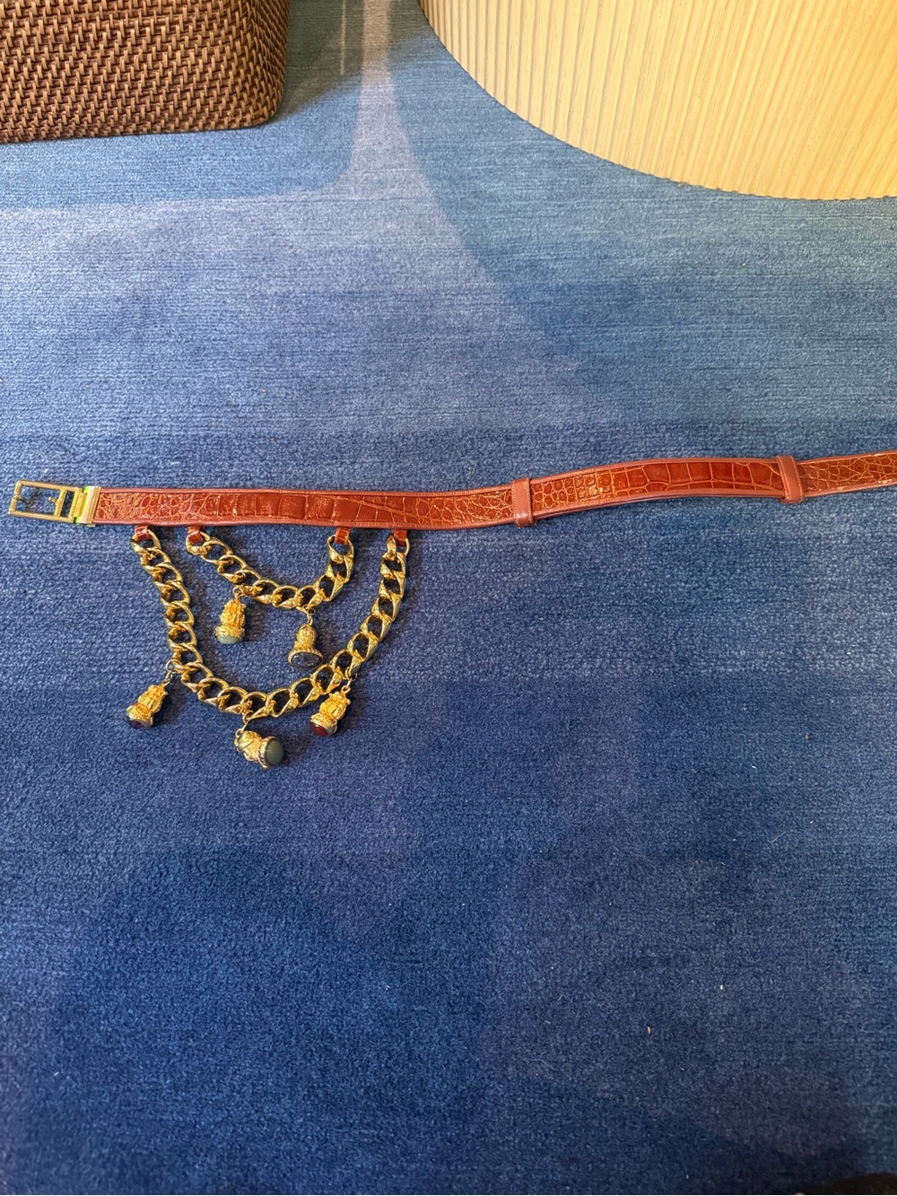 Vintage Judith Leiber Charm Belt